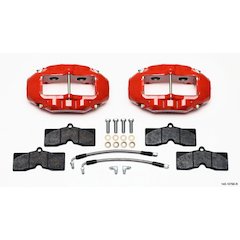 Rear Brake Kit 65-82 Corvette Red Powdercoat