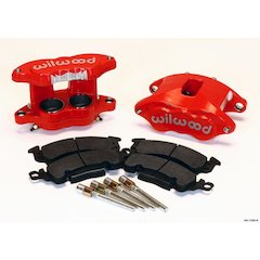 Front Caliper Kit D52 / Big GM Red Powdercoat