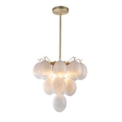 Globo Collection 5Light Chandelier Brass