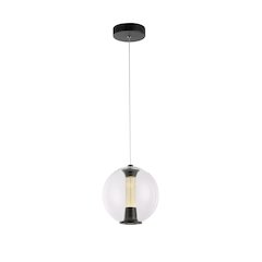 Arlo Collection 1Light Pendant Black