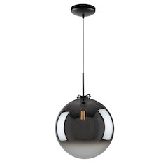 Orsa Collection 1Light 14" Pendant Mirror Glass
