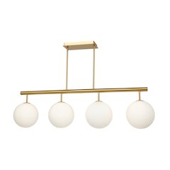 Aurelia Collection 4Light Island/Pool Table Brass