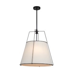 Pullman Collection 4Light Pendant Black