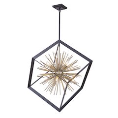 Sunburst  8Light Chandelier
