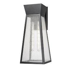 Lucian Collection 2Light Outdoor Wall Light Black