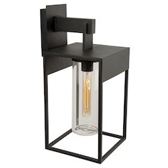 Weybridge 1 Light Outdoor Wall Light Black