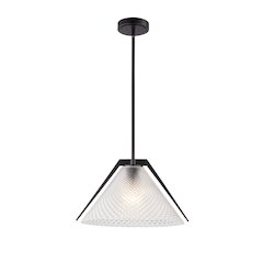 Baltic Collection 1Light Pendant Black