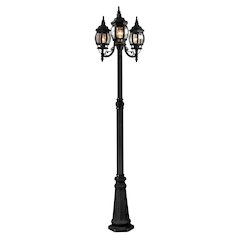 Classico 3Light Outdoor Lantern and Post