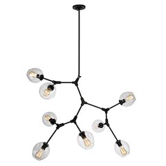 Organic 8Light Chandelier