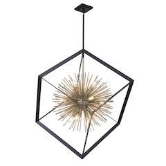 Sunburst  12Light Chandelier