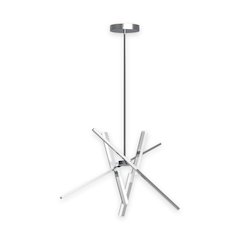 Stix - LED Pendant - Chrome