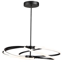 Equinox 30W LED Pendant Black