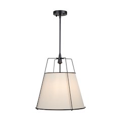 Pullman Collection 3Light Pendant Black