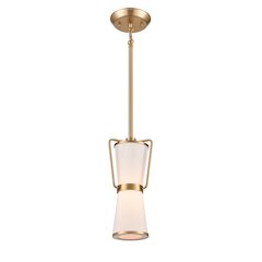 Layla Single Pendant Brushed Brass