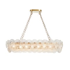 Bloom Collection 18Light 47.25" Chandelier Brass