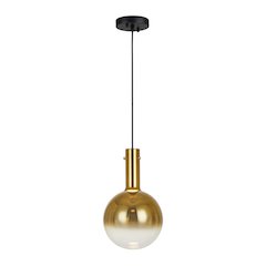 Alexis Collection 1Light Pendant Gold