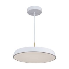 Lexi Collection 1Light 16" Pendant White