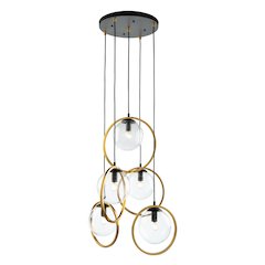 Lugano 5 Light Cord Pendant