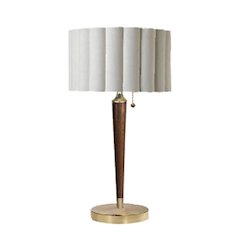 Scalloped Table Lamp