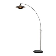 Rancho Mirage 1 Light Arc Floor Lamp - Antique Nickel