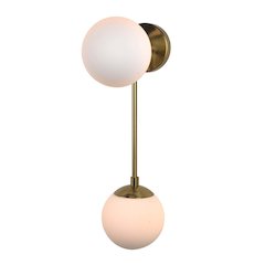 Duo Modern Contemporary Wall Sconce - Brushed Brass