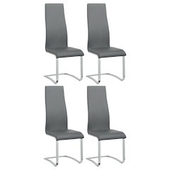 Upholstered High Back Side Chairs (Set of 4)