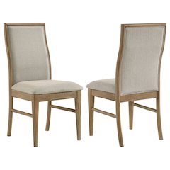 Dreydon Barley Upholstered Dining Side Chair (Set of 2)