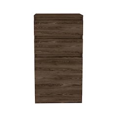 2-Drawer Dresser Dark Walnut