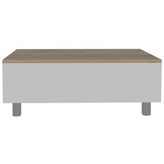 Rectangle Lift Top Coffee Table White Oak