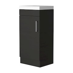 Rectangle Bathroom Vanity Black Wengue