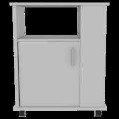 6-Shelf 1-Door 3-Drawer 2-piece Kitchen Set, Kitchen Island and Kitchen Cart