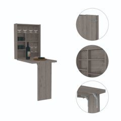 10-Shelf 2-piece Kitchen Set, Kitchen Island and Functional Table Whiteand