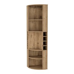 5 Large Sheves Corner Bar Cabinet