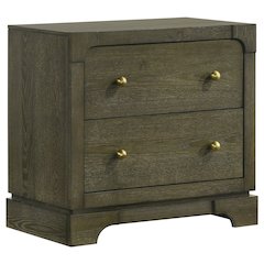 Sundance Dark Cocoa 2-drawer Nightstand Bedside Table