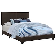 Upholstered Panel Bed