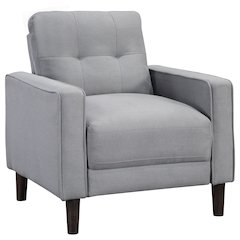 Tufted Cushion Back Armchair