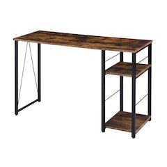 2-Shelf Rectangular Writing Desk