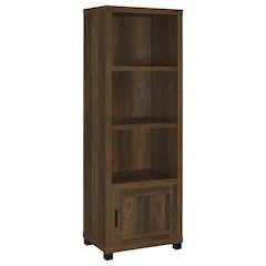 3-Shelf Bookcase With Storage Cabinet