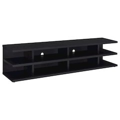Starnes Black 78-inch 2-tier TV Stand