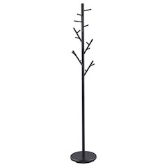 Contemporary Black Coat Rack