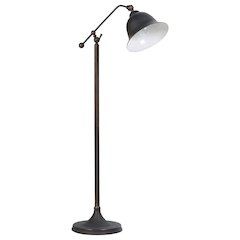 Dark Bronze Metal Floor Lamp