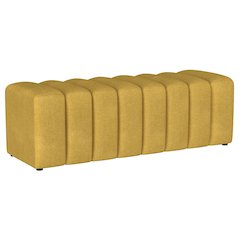 Channel Tufted Accent Bench