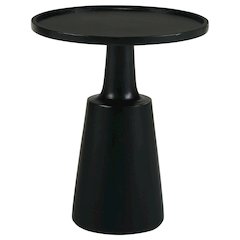 Round Top Pedestal Accent Table