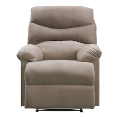 Pillow Top Arms Recliner with Tufted Back