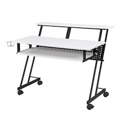 Music Studio Desk with Keyboard Tray