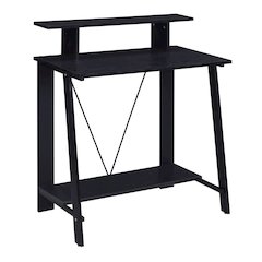 Writing Desk with Upper Shelf