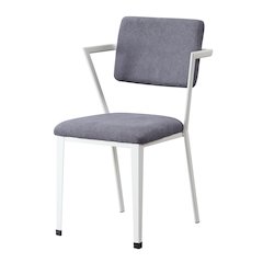 Open Back Upholstered Office Chair