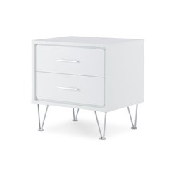 2-Drawer Accent Table with Hairpin Legs