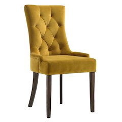 Tufted Back Side Chairs with Nailhead Trim (Set of 2)