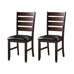 Ladder Back Side Chairs (Set of 2)